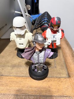 Star Wars gentle giant Bust Figures Set of 3