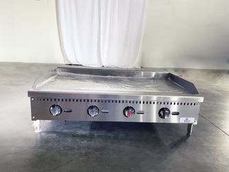 NSF 48" Commercial Thermostat Griddle – HERG-48T