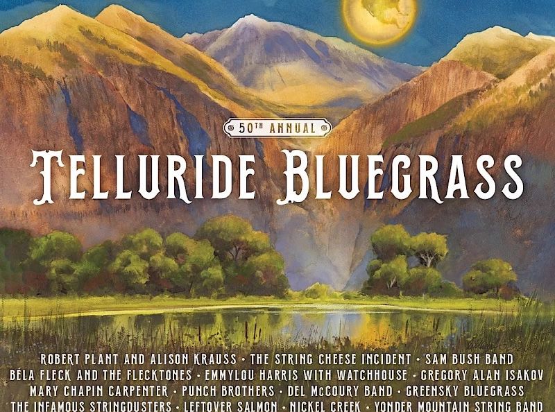 (2) 4-Day Passes for Telluride Bluegrass 