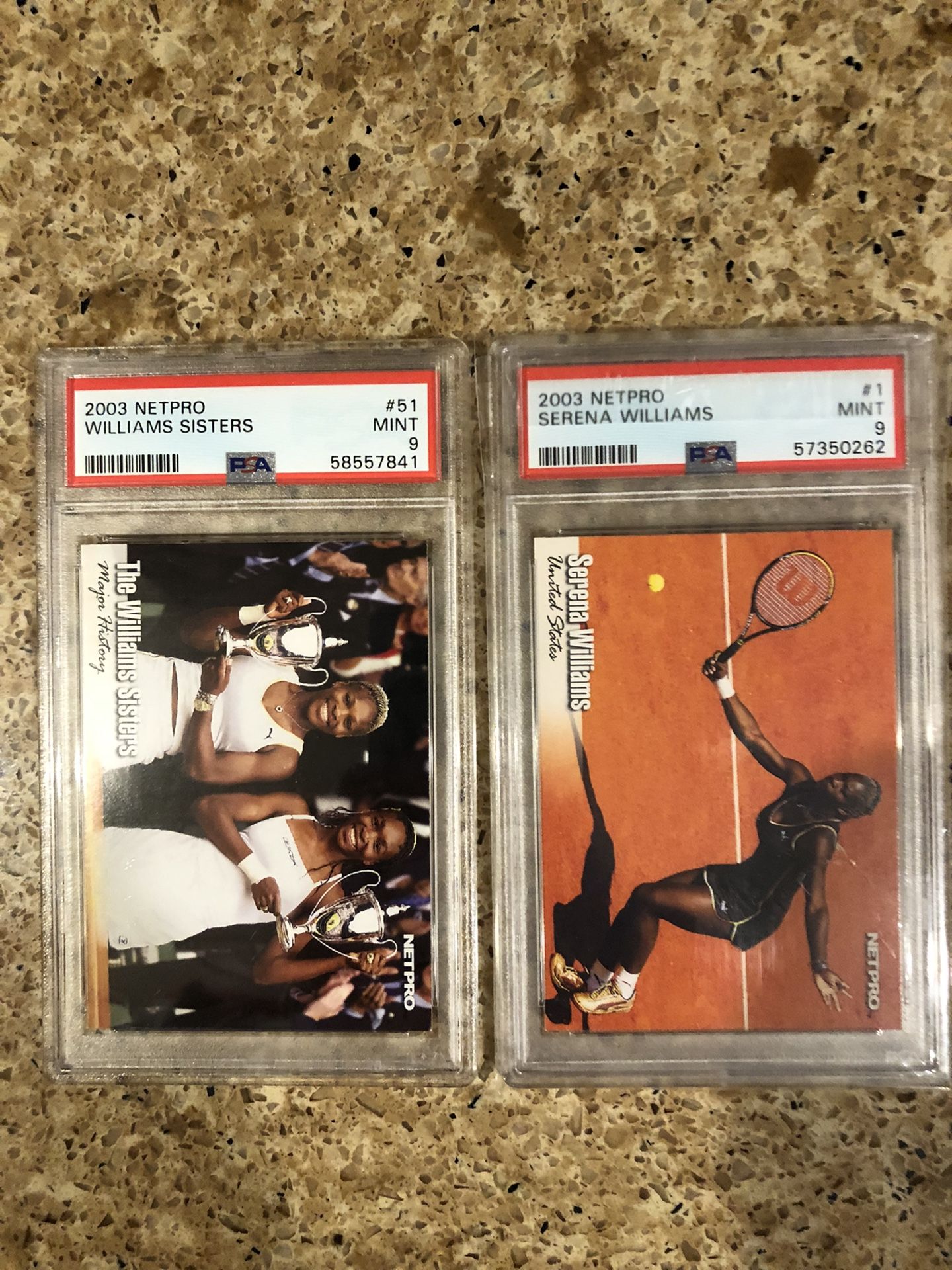 Serena Williams PSA Rookie Lot - Hot/GOAT!