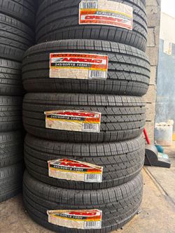 245/60/18 arroyo vendo un set de llantas nuevas con 50,000 millas de garantía ✅🤩I am selling a set of new tires with a 50,000 mile warranty ✅