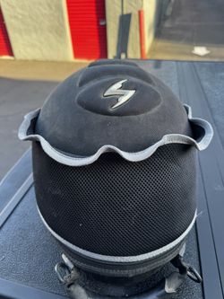 Large ScorpionEXO Full Face Motorcycle Helmet With XXL Dianese Gloves