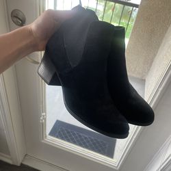 Ankle Black Boots 