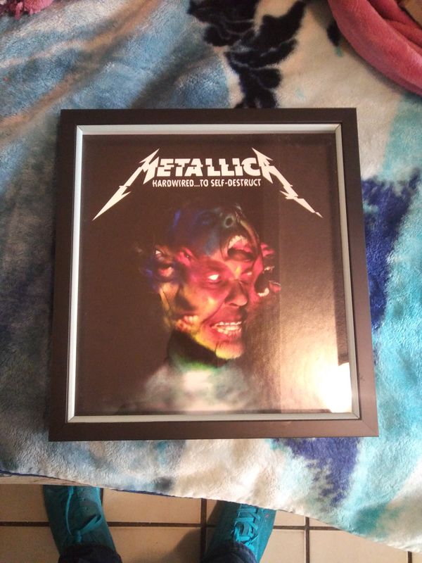 Metallica Picture Frame For In Los Angeles Ca Offerup Metallica Picture Frame