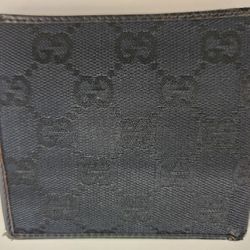 Mens Bifold GG Canvis Wallet 