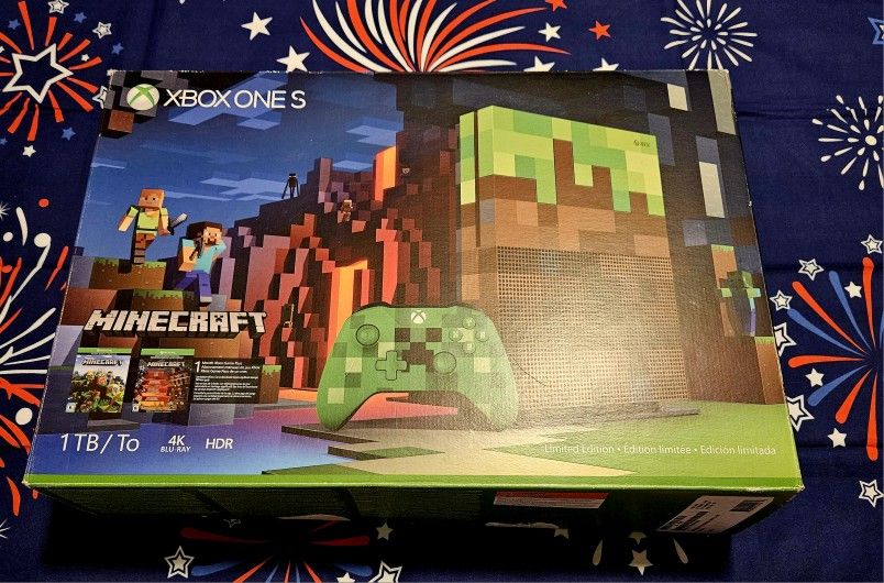 XBox ONE S MINECRAFT LIMITED EDITION