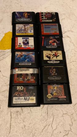 Sega Genesis Games Lot