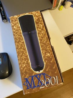 MXL 2001-P Early 2000s Black Studio Microphone