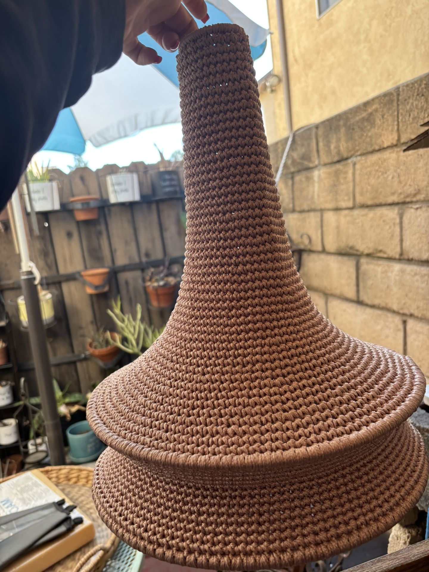  Joosh crochet pendant lamp