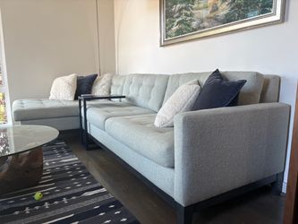 Mid-Century Modern Style L-Shapes Couch