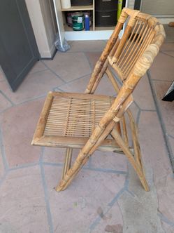 Bamboo Folding Chair