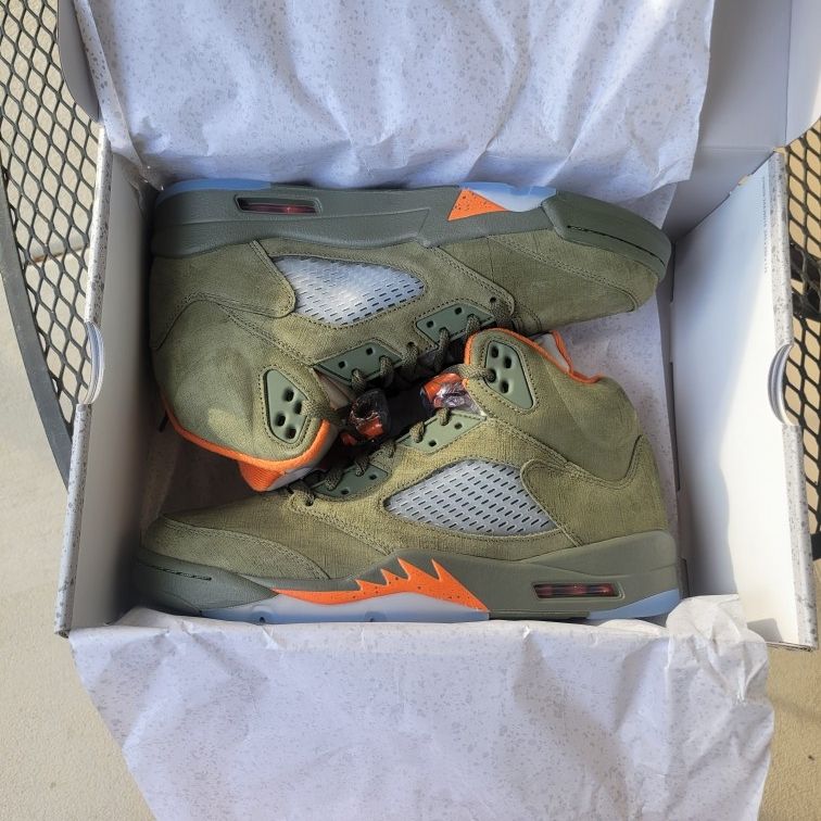 Jordan 5 Retro Olive (2024) Men's - DD0587-308 - US Size 10 