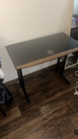 Desk and chair