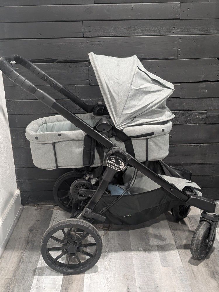 City select by baby jogger double stroller