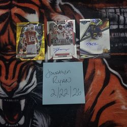 3 Card Football Lot