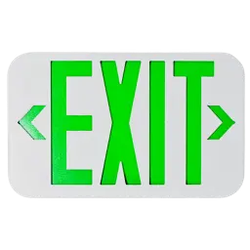 AH LIGHTING - LED EMERGENCY EXIT SIGN GREEN