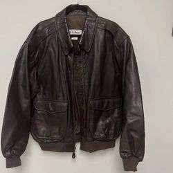 L.L. Bean Men’s “Tall” leather Jacket