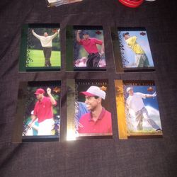 Tiger Wood Cards Upper Deck