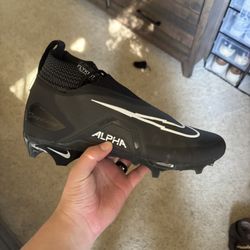 Nike Alpha Black Football Cleats