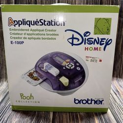 Brother Disney Appliqué Machine New In Box W/ 2 Cartridges 