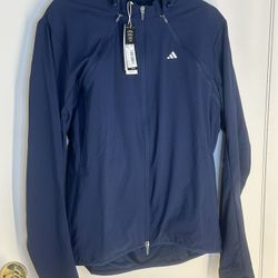 Adidas Performance “WIND.RDY” Sports Jacket Navy Blue 