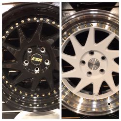 ESR SR09 wheels 18" fit 5x114 5x120 5x100 (only 50 down payment/ no CREDIT CHECK)