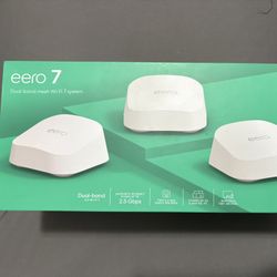 Eero 7 Dual-band mesh Wi-Fi 7 system