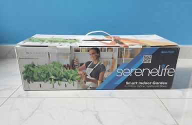 SereneLife Smart Indoor Garden (Model SLGLF120) – LED Grow Light & Hydroponic Kit