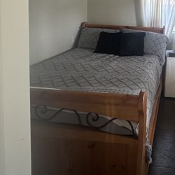 Wood Queen Bed Frame