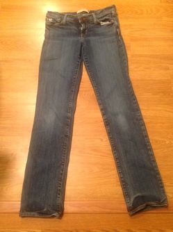 Abercrombie Kids Maddy Stretch Blue Jeans - Girls 16 Slim