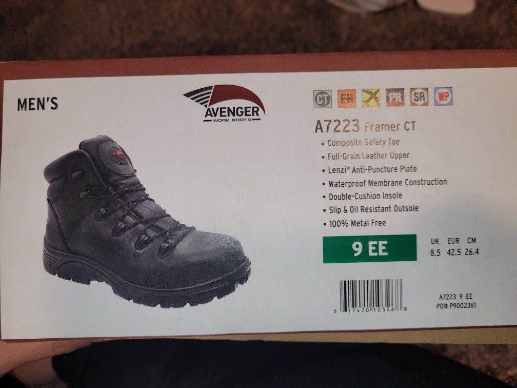 Avengers Steel-Toe WATERPROOF work Boots