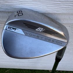titleist vokey sm8 60° Lob Wedge Project X  Steel Shaft
