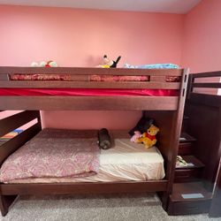 Solid Wood Bunk Bed in great condition - Priced to Sell