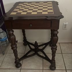 Game table for chess/backgammon