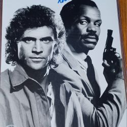 Danny Glover 11x14 Lethal Weapon Autographed Signed PSA CoA Movie Actor Cop Police