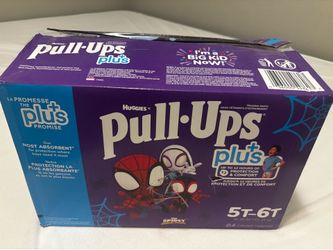 Pull-Ups Boys' Diapers, 5T-6T, 84 Count