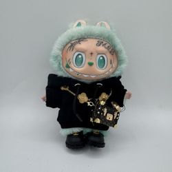 Authentic Pop Mart Labubu Custom Tattoo by Romeo Lacoste, Fully Styled