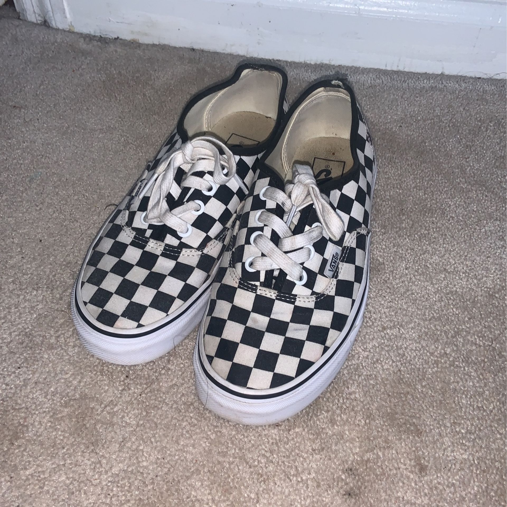 Checkerboard Vans