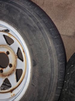 Trailer tires and rim