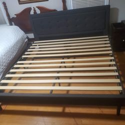 Nectar King Size Bedframe and Headboard