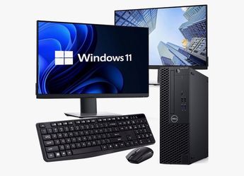 Dell computer 2 monitors