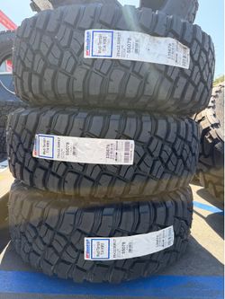 KM3 Bfgoodrich Mud Terrain Tires 35x12.50R17LT