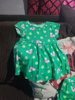 Girls St Patricks Dress/ Vestido Para Dia De San Patricio 