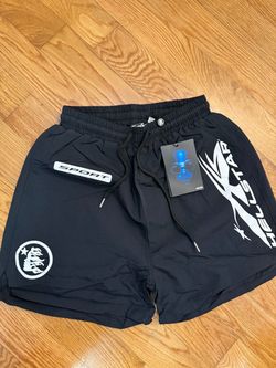 Hellstar Sport Black Shorts with Tags Size M