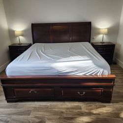 King Bedroom Set With Under Bed Storage