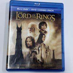 The Lord Of The Rings Two Towers BluRay Combo Pack Excellent Condition 