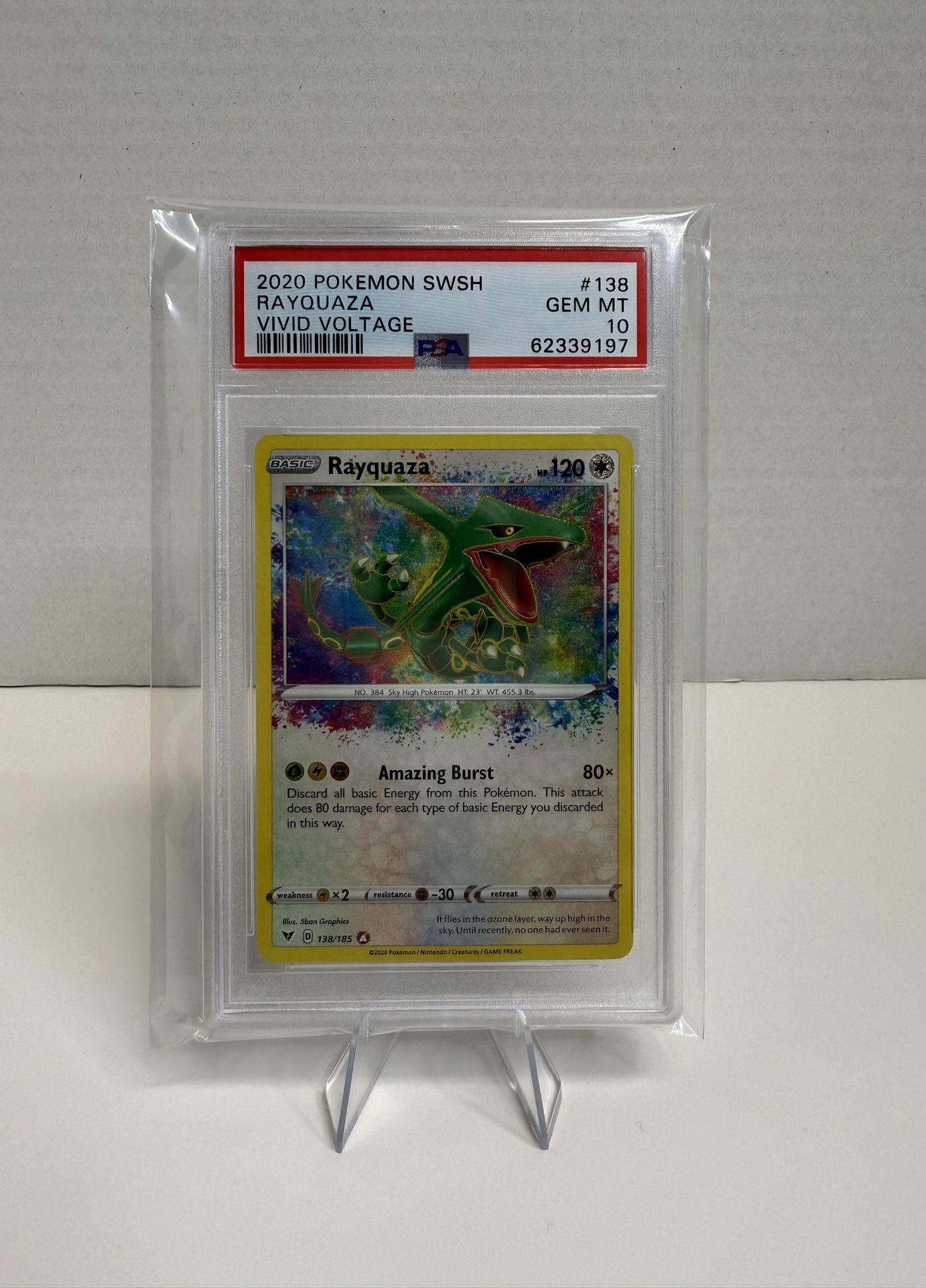 Rayquaza PSA 10