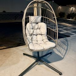 Swing hanging egg chair