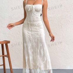 White Midi Dress
