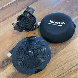 Jabra Speak Wireless Bluetooth & Logitech C930 Webcam